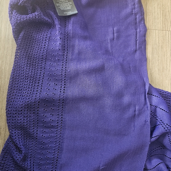 Bebe purple maxi casual dress - Picture 6 of 8